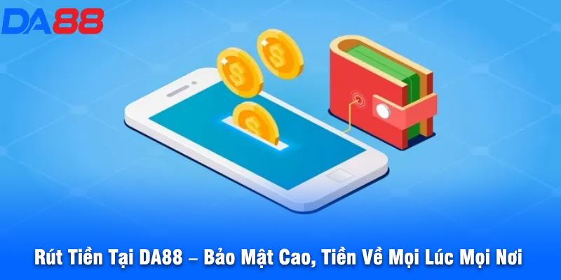 Rút Tiền Tại DA88 – Bảo Mật Cao, Tiền Về Mọi Lúc Mọi Nơi